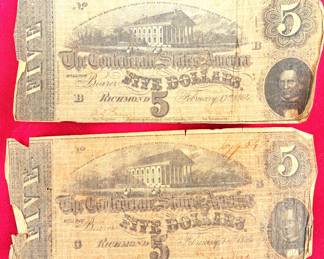 CONFEDERATE MONEY LOT