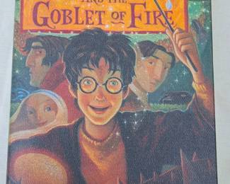 1st EDITION HARRY POTTER GOBLET OF FIRE BOOK