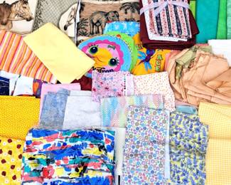 QUILT SEWING FABRIC LOT