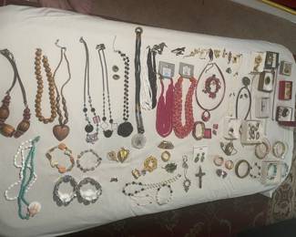 Various jewelry for sale will be brought to the location on the day of the sale.
