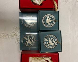 Lenox holiday ornaments