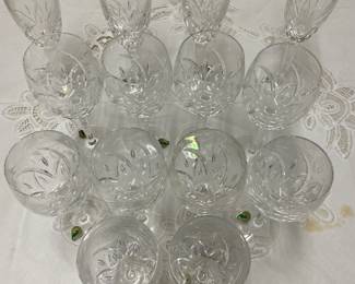 Waterford Crystal wine and champagne glasses