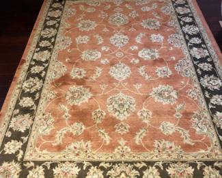 Many area wool rugs 