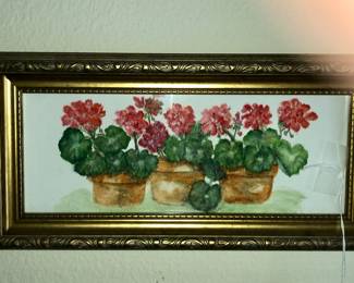 Hand done watercolour