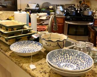 Loads of kitchen and casual serving items