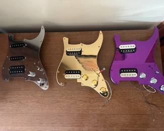 Loaded pickguards