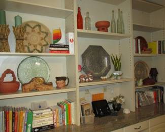 Cookbooks, Decorative Platters, Baskets