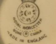 Royal Worcester Regency China