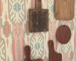Assortment of Wood Cutting Boards