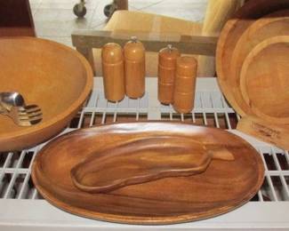 Handcrafted Wooden Nesting Bowls from Alaska