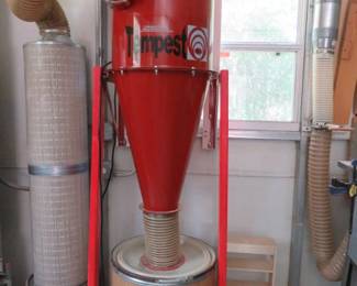Tempest Professional Cyclonic Dust Collection System from PSI Woodworking Products