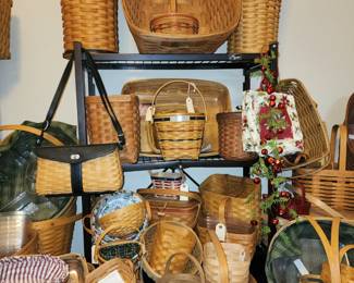 Hand Woven Longaberger Baskets - We have all sizes and shapes. There are tons!! 