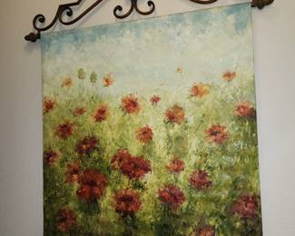 Large Wall Floral Painting 