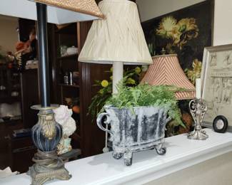 Table Lamps - Artificial Plants