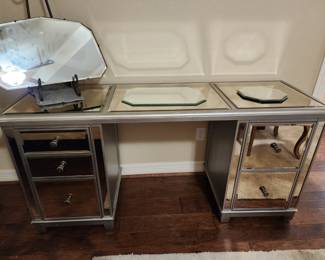 Mirrored Desk