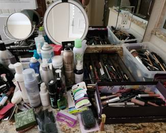 Make Up and lots of it!!