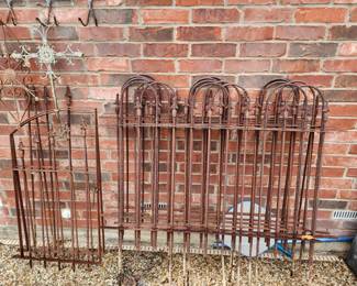 Vintage Iron Fence