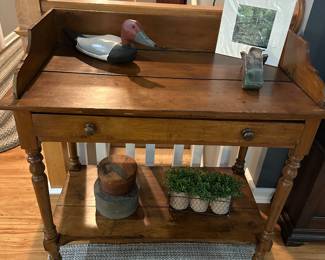 Wooden display table