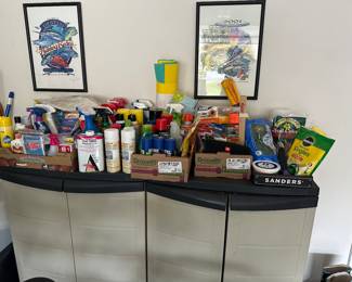 Everyday cleaning supplies! Destin, Florida fishing tournament framed prints