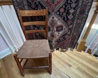 Nice assortment of chairs ~~~ some cane back / Victorian Needlepoint
