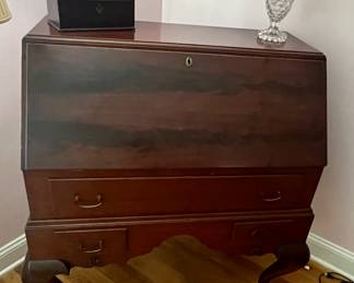 Mahogany Slant top Desk 