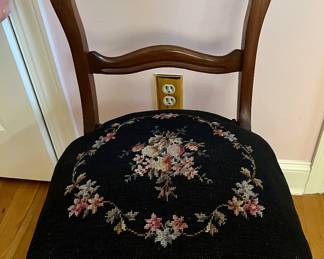 Victorian Needlepoint Chair