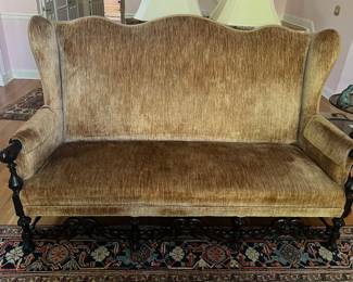 BRAZILIAN MAHOGANY SOFA