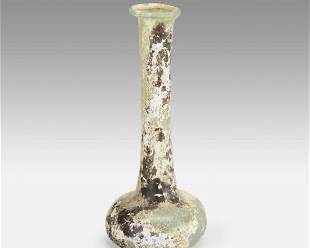 Ancient Roman Glass Bottle Unguentarium Perfume Vial
