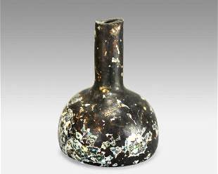 Ancient Roman Glass Bottle Miniature Perfume Vial
