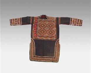 Antique Khevsureti Tunic Man's Khevsur Tribal Jacket Textile Book Piece #2
