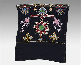 Native American Woodland Indian Prairie Region Tribal Beaded Breechcloth
