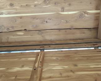 cracked tray inside blanket box