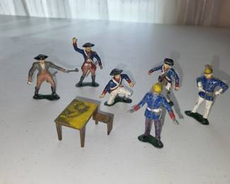 Vintage toy lead infantry