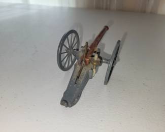 Vintage toy cannon