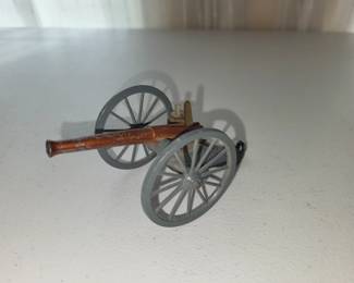 Vintage toy cannon