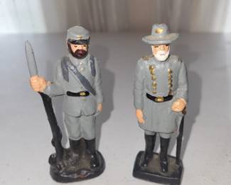 Vintage toy lead military