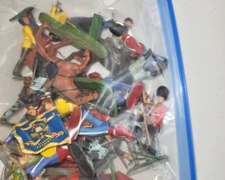 Vintage plastic toys