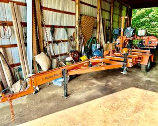 ** SOLD** 
2003 Wood Mizer LT27 portable sawmill.  In fantastic condition, very low usage, ready to go!  This unit is currently available for purchase...please message us if you have interest.   