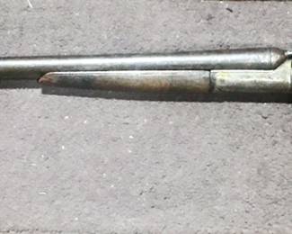 antique "A. Greener" shotgun, made in Belgium, Damascus steel