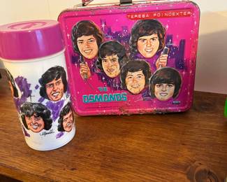 The Osmonds metal lunch box w thermos 