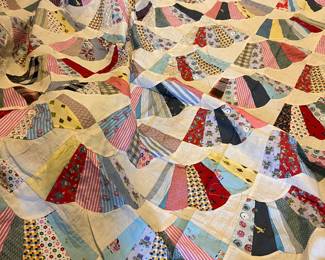 Grandmothers Fan quilt Top 