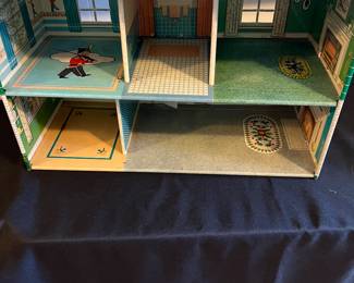 Metal 1950’s Doll House 
