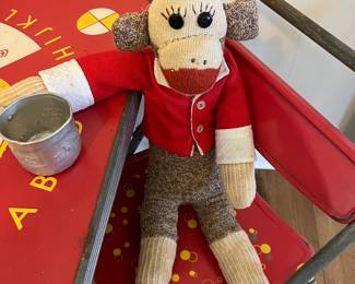 Vintage sock monkey 