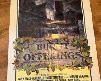 Movie poster Burnt offerings 