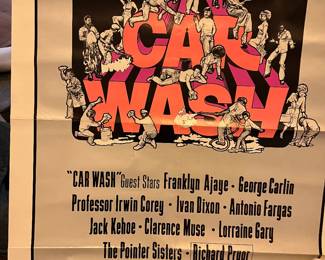 Car wash movie poster 