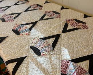 Vintage basket quilt 