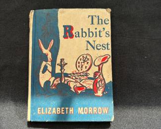 Tiny rabbits nest book
