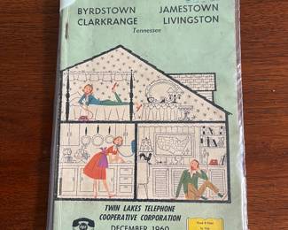 1960 phone book 