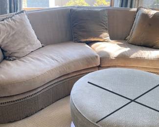 curved sofa 