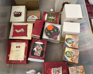 Hallmark Christmas ornaments